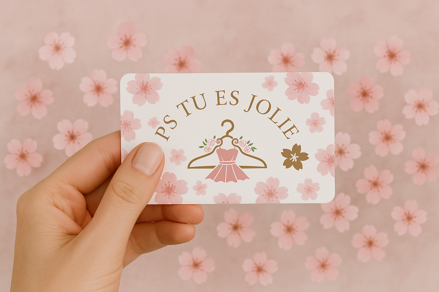 Carte cadeau PS TU ES JOLIE 🌸